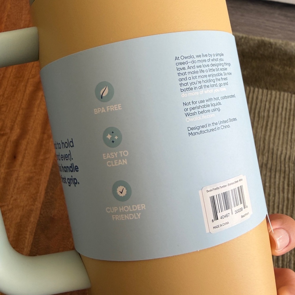 Owala 40oz FreeSip Tumblr with Side Handle - Picture 3 of 3